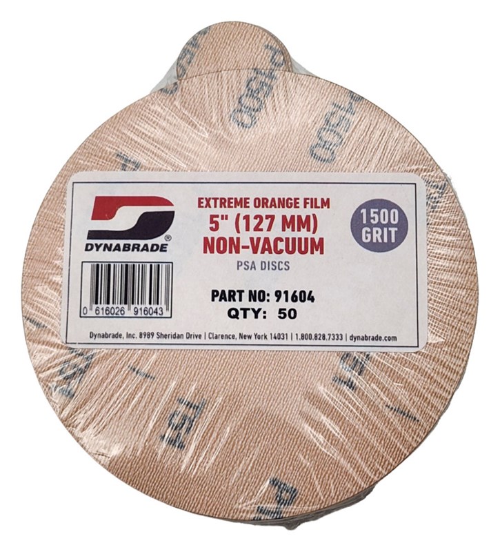 5" NV -1500 Grit PSA Dynacut