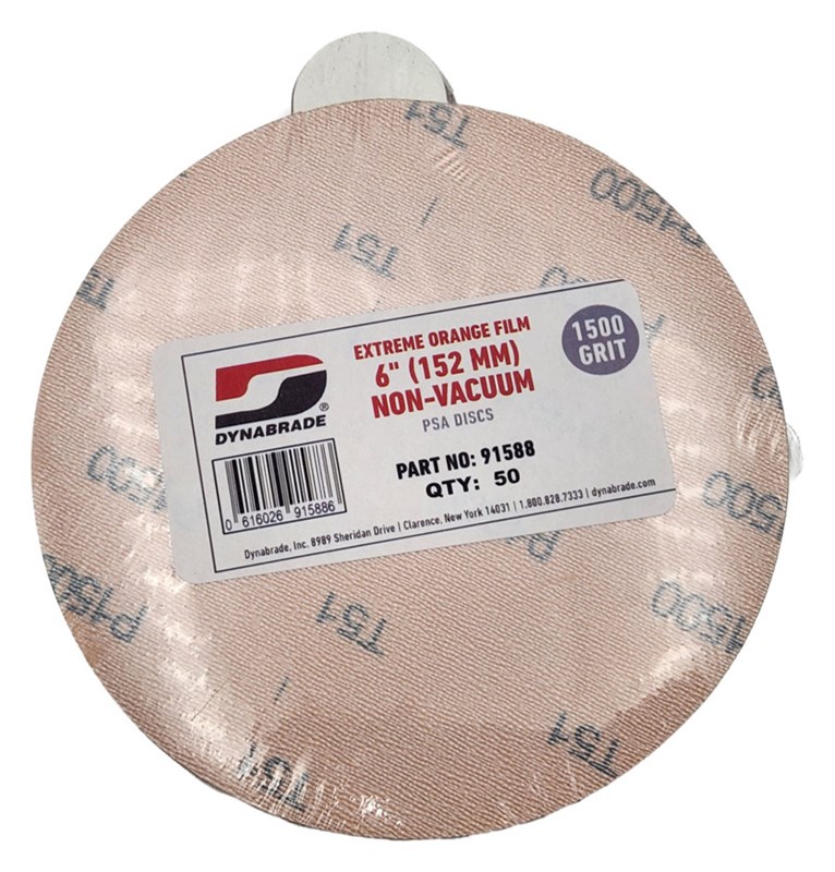 6" NV -1500 Grit PSA Dynacut