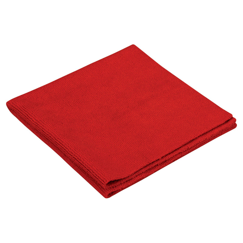 Edgeless Microfiber Wipe, Red
