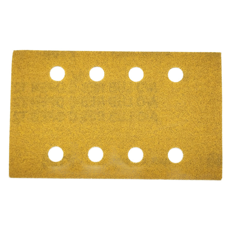 81 mm W x 133 mm L 150 Grit A/O Vacuum Hook-Face DynaCut Sheet