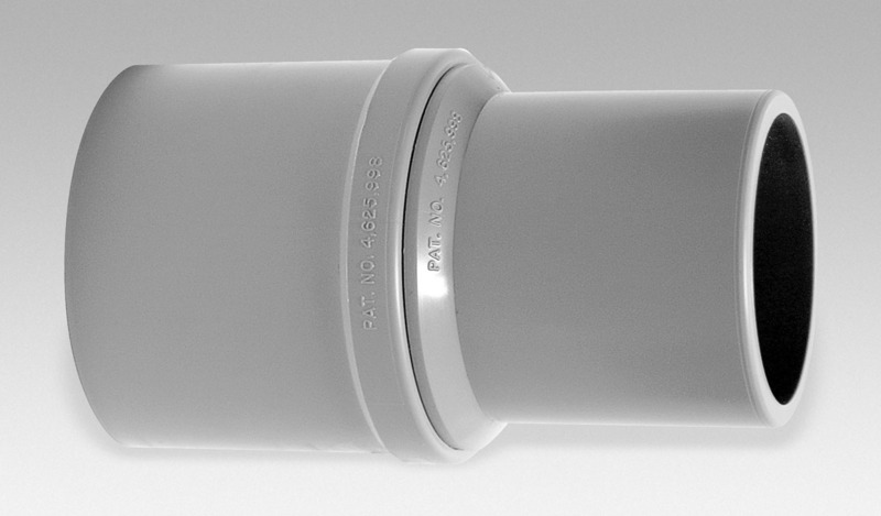 Hose Cuff, 2-1/4" Thread to 2" Non-Thread