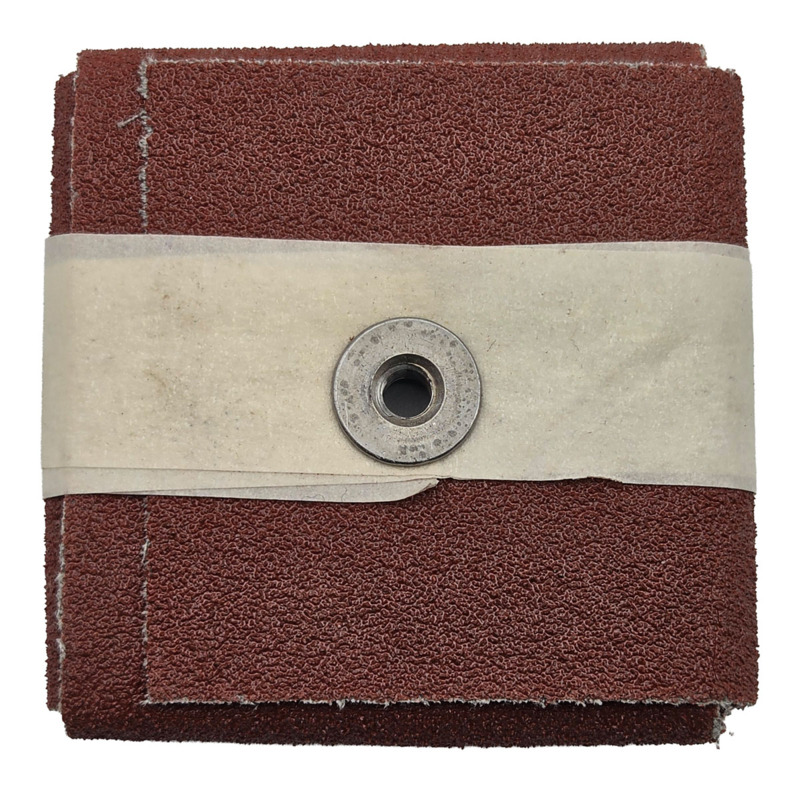 2 1/2" x 1/2" -60 Grit Dynacut A/O Square Pad X, 1/4-20
