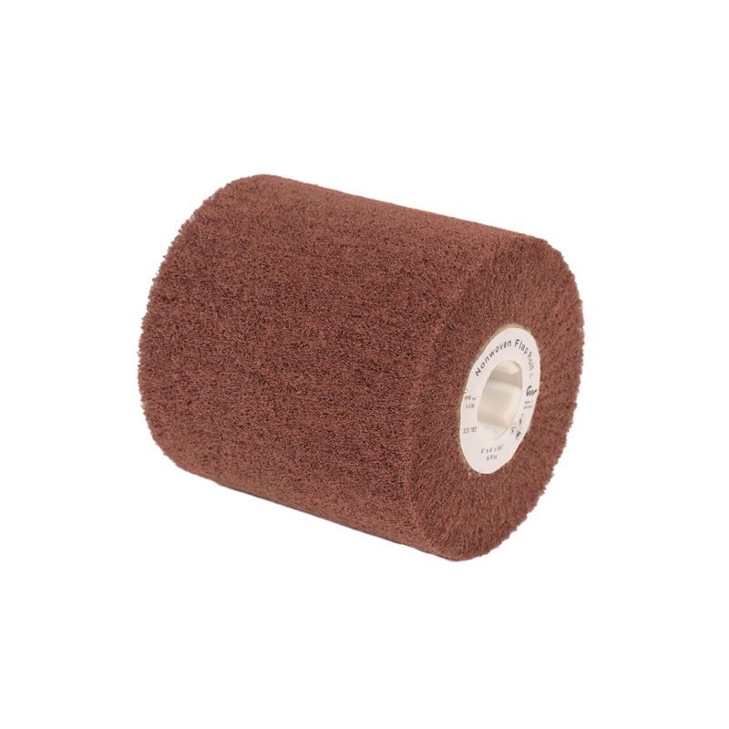 4" (102 mm) Dia. x 4" (102 mm) x 3/4" AH Fine NWN DynaBrite Finishing Flap Roll