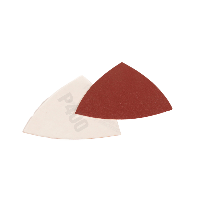 Triangular x 400 Grit A/O Non-Vacuum PSA DynaCut Dynafine Disc