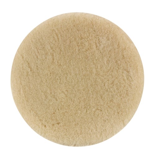 5-1/2" Dynacut Top Wool Polishing Pad, Hook and Loop
