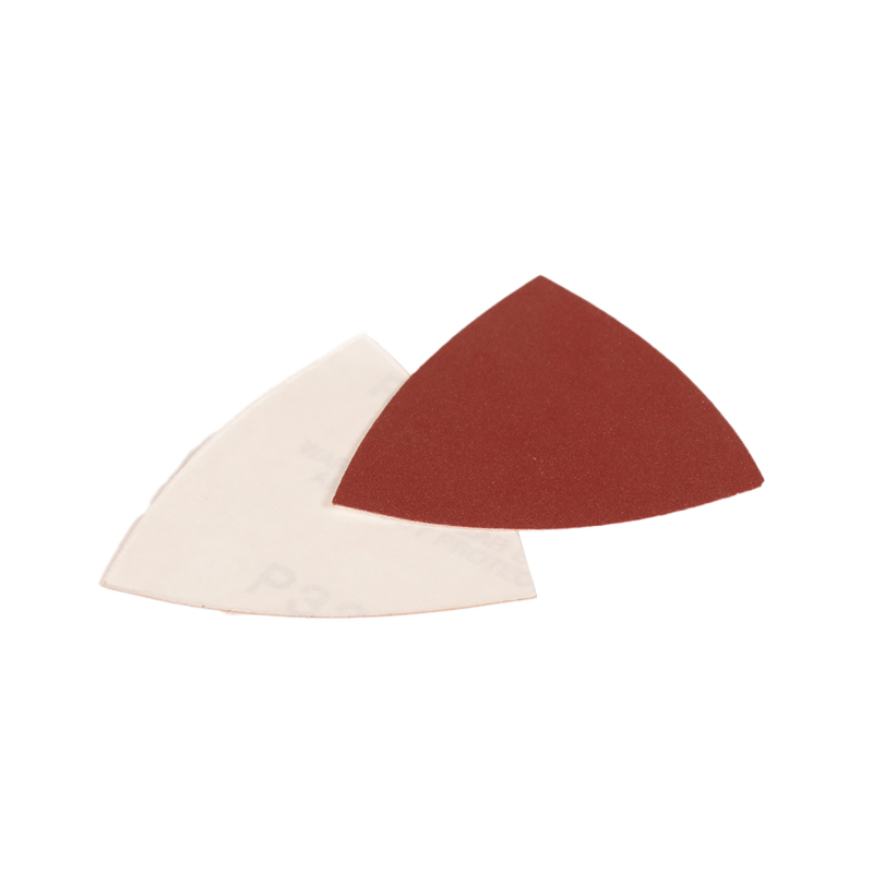 Triangular x 320 Grit A/O Non-Vacuum PSA DynaCut Dynafine Disc