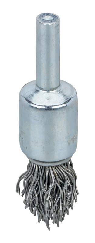 Controlled Flare End Brush 1/2" (13 mm) Dia. x .020 x 7/8" Steel
