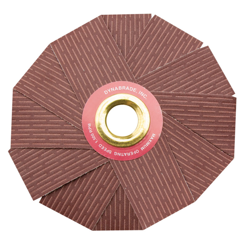 8" (203 mm) Dia. 220 Grit A/O Arbor-Mount Sanding Star