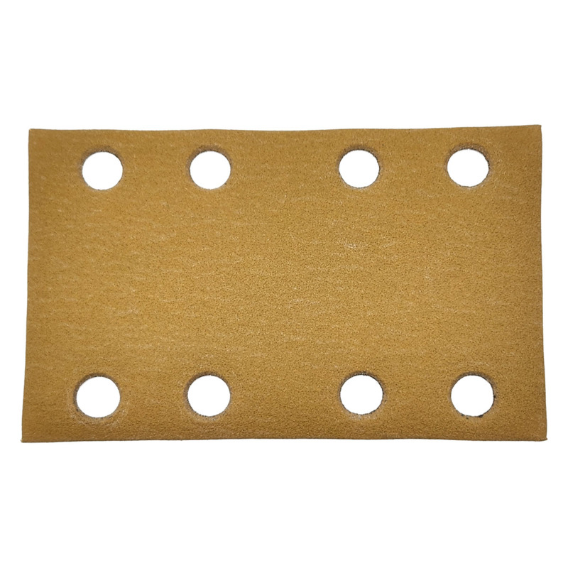 81 mm W x 133 mm L 150 Grit A/O Vacuum Hook-Face DynaCut Sheet