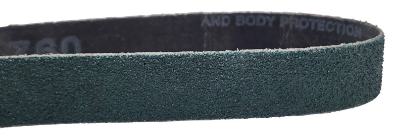 3/4" (19 mm) W x 20-1/2" (521 mm) L 60 Grit A/Z DynaCut Belt