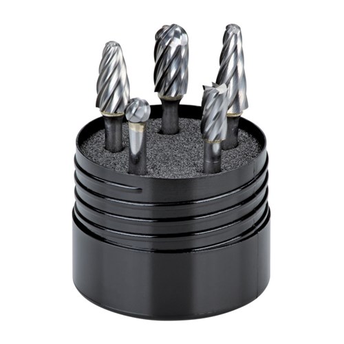5 Piece Aluminum Non Ferrous Burr Set