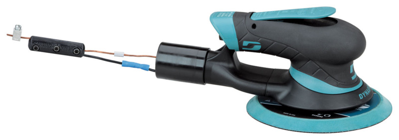 6" (152 mm) Dia. Central-Vacuum Dynorbital Extreme Random Orbital Sander for ESD