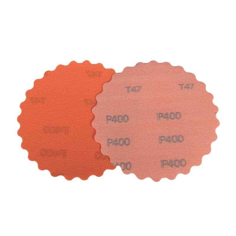 5" Dynacut 400 Grit Extreme Orange Scalloped Edge Discs