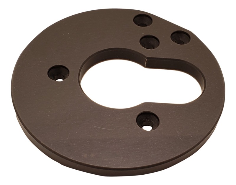 Plate, 3-1/2"  Vacuum Base Shroud