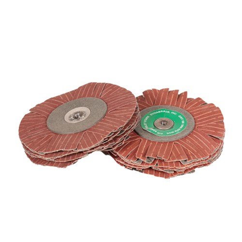 4" (102 mm) Dia. 180 Grit A/O Eyelet Sanding Star