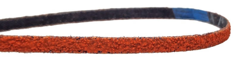 1/4" (6 mm) W x 24" (610 mm) L 40 Grit DynaCut Premium Ceramic Belt