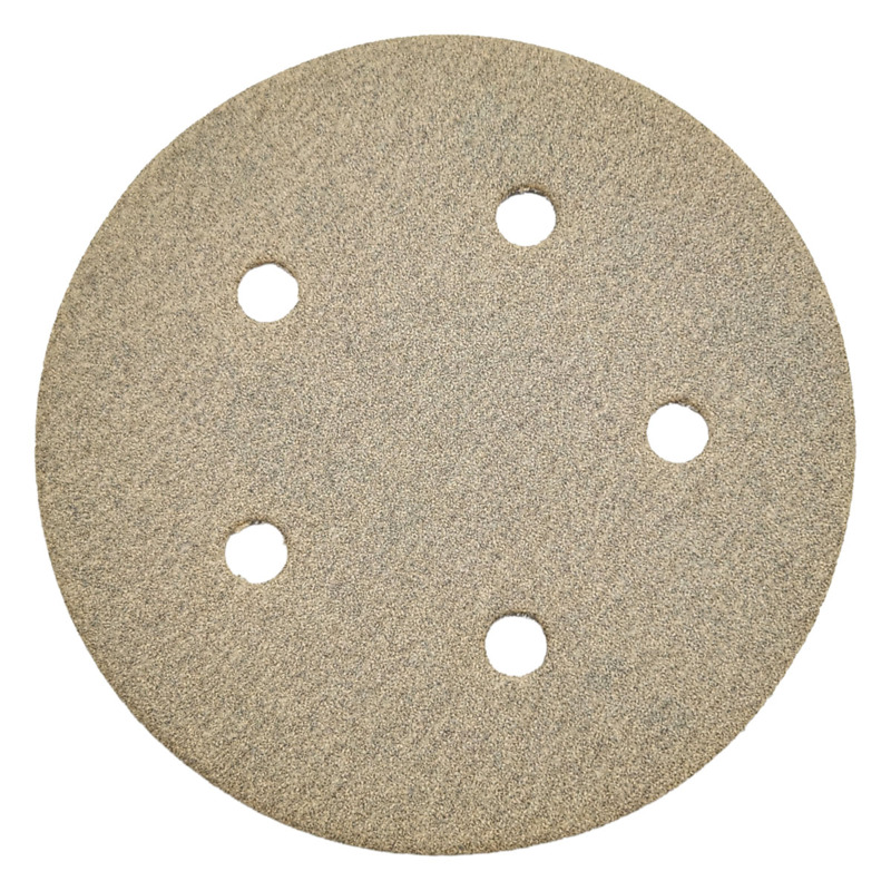 5" (127 mm) Dia. x 120 Grit A/O Vacuum Hook-Face DynaCut Disc