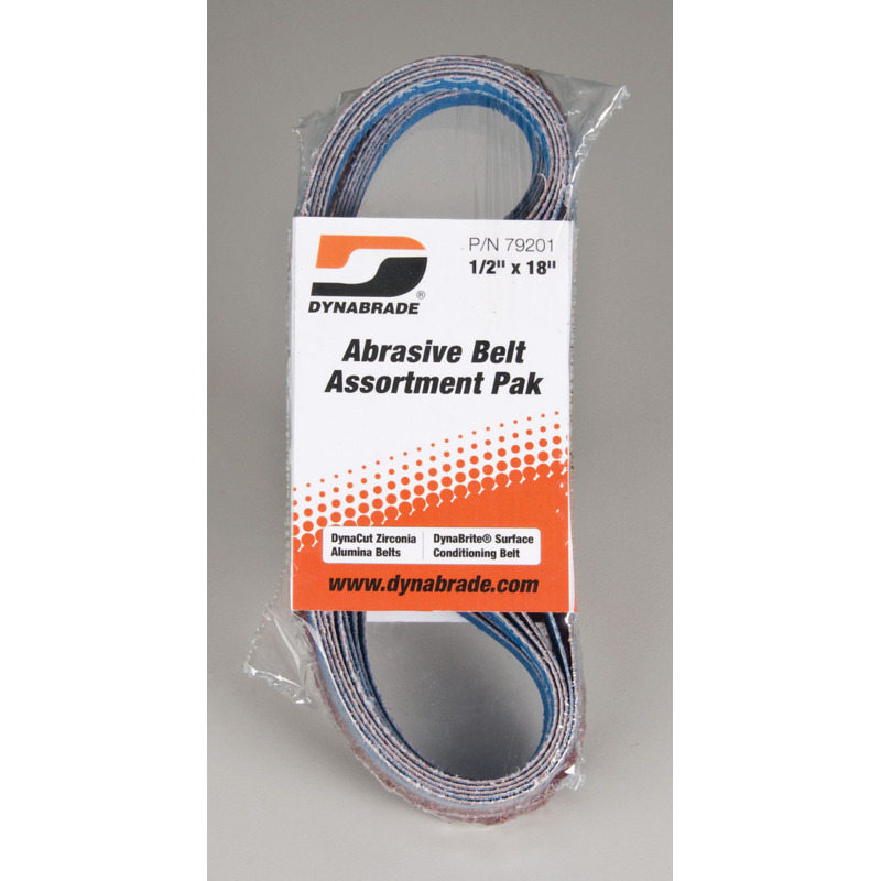 1/2" (13 mm) W x 18" (457 mm) L Belt Assortment Pak