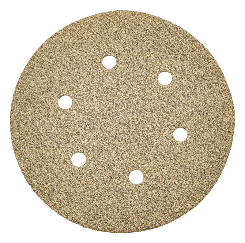 6" (152 mm) Dia. x 80 Grit A/O Vacuum Hook-Face DynaCut Disc