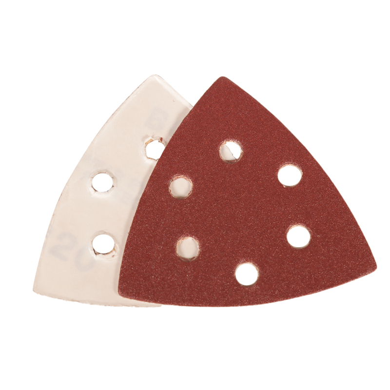 Triangular x 220 Grit A/O Vacuum PSA DynaCut Dynafine Disc
