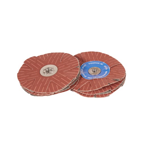 3" (76 mm) Dia. 320 Grit A/O Eyelet Sanding Star