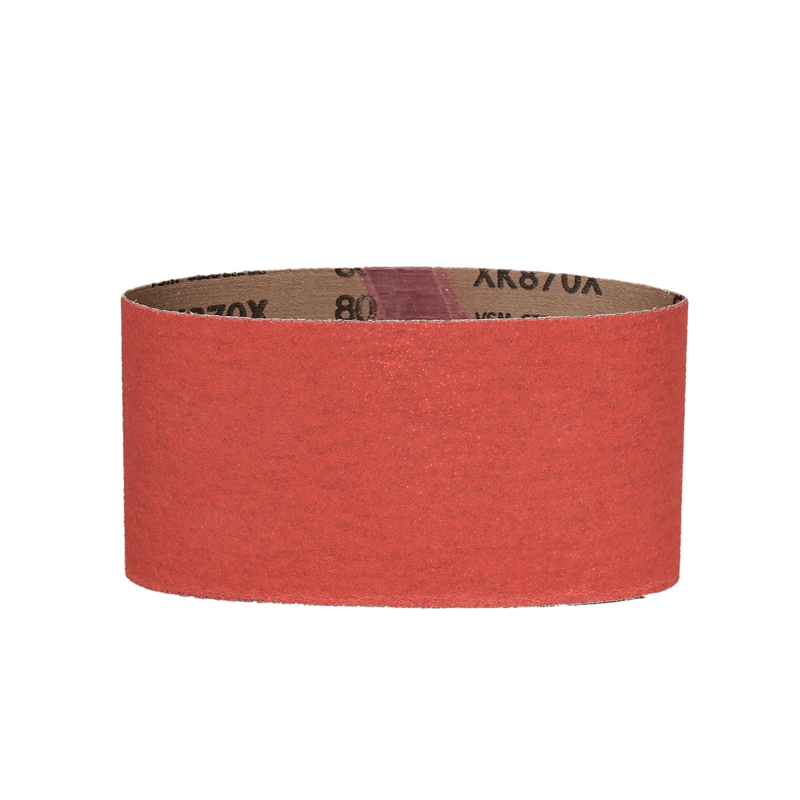 3-1/2" (89 mm) W x 15-1/2" (394 mm) L 80 Grit Ceramic DynaCut Belt