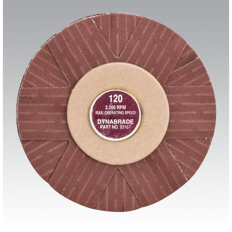 4" Dia.120 Grit Spindle-Mount