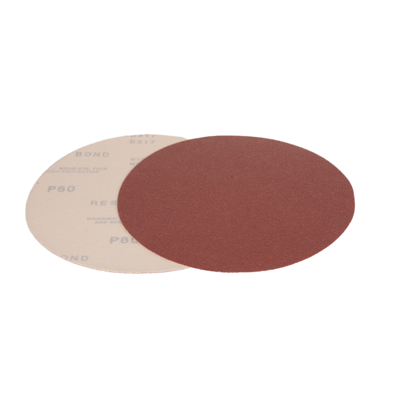 8" (203 mm) Dia. x 80 Grit A/O Non-Vacuum Hook-Face DynaCut Disc
