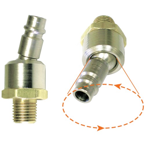 1/4" NPT Ball Swivel Mega Flow