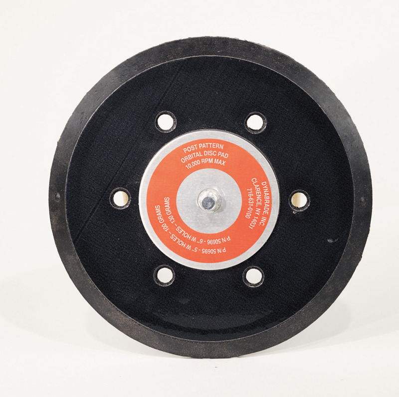 6" (157 mm) Dia. Vacuum Disc Pad, Vinyl-Face
