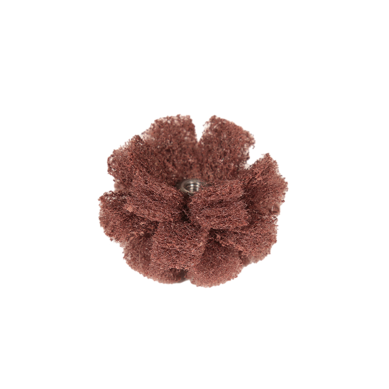 1-1/2" x 3/8" Dynabrite A/O Cross Buff 3 Ply 8-32 Eyelet Mount, Fine