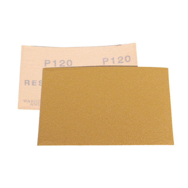 81 mm W x 133 mm L 120 Grit A/O Hook-Face Non-Vacuum DynaCut Sheet