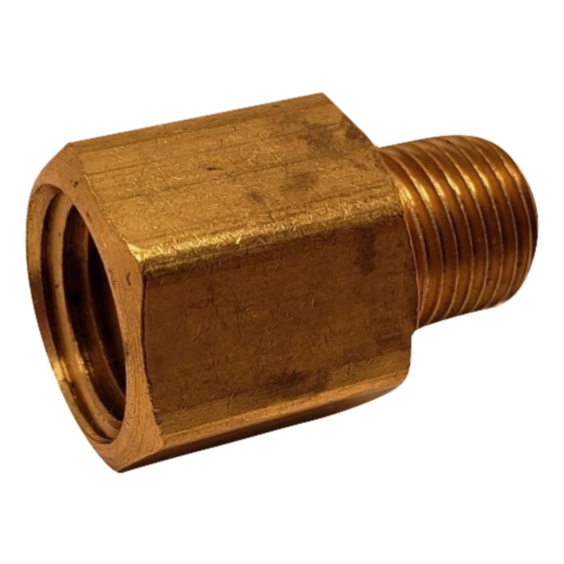 1/4" Female-1/8" Male NPT Brass Fitting