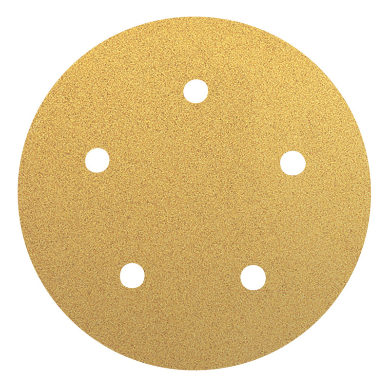 6" (152 mm) Dia. x 80 Grit A/O Hook-Face Multi-Hole Vacuum DynaCut Disc