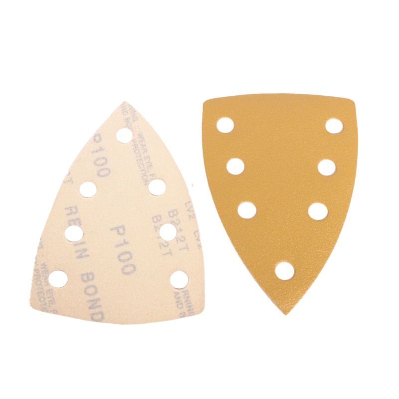 100 mm W x 148 mm L 100 Grit A/O Vacuum Hook-Face 7-Delta DynaCut Sheet