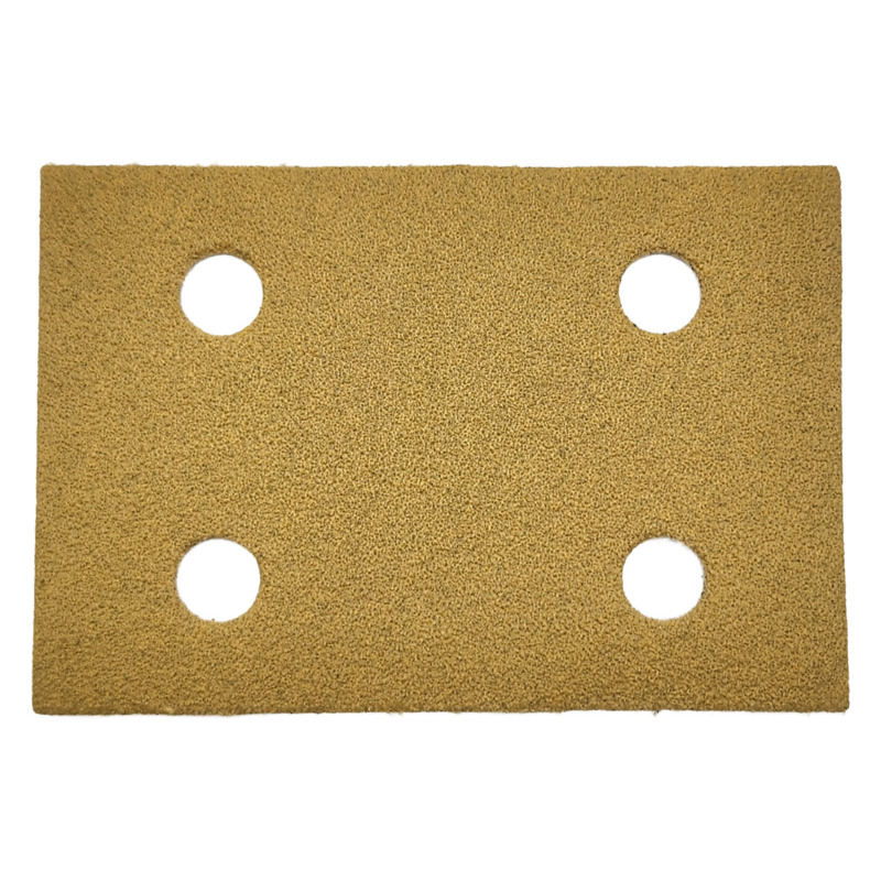 75 mm W x 110 mm L 80 Grit A/O Vacuum Hook-Face DynaCut Sheet