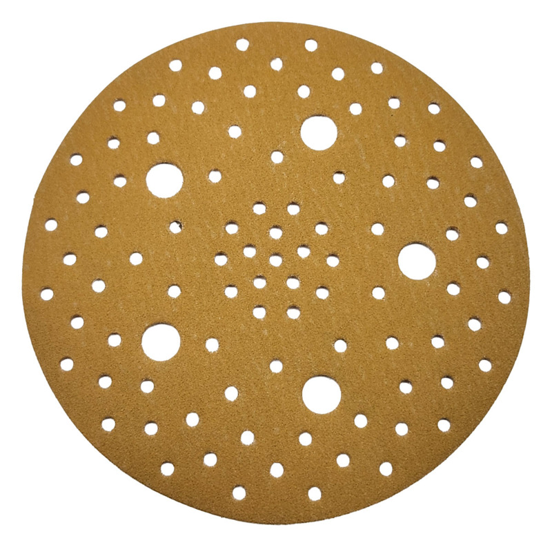5" (127 mm) Dia. x 220 Grit A/O Hook-Face Multi-Hole Vacuum DynaCut Disc