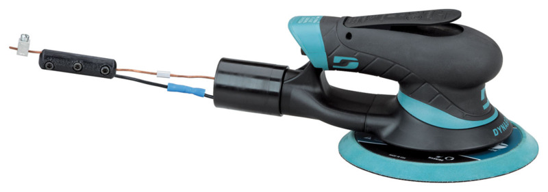 6" (152 mm) Dia. Central-Vacuum Dynorbital Extreme Random Orbital Sander for ESD