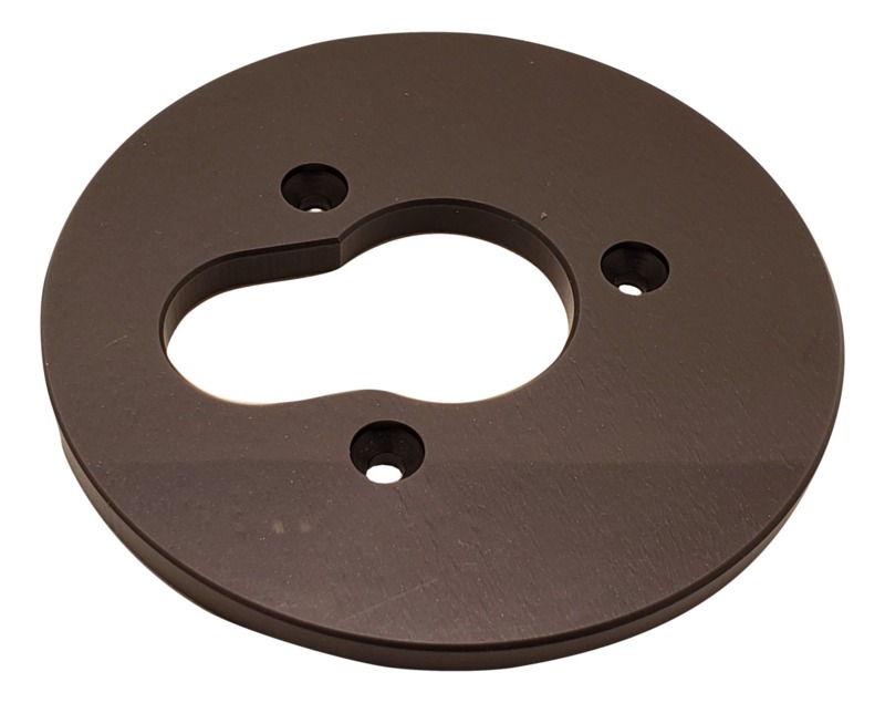 Plate, 4" Vacuum Base Shroud