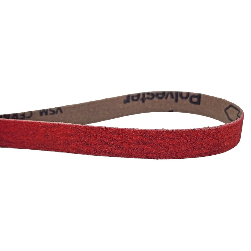 1/2" (13 mm) W x 24" (610 mm) L 120 Grit Ceramic DynaCut Belt
