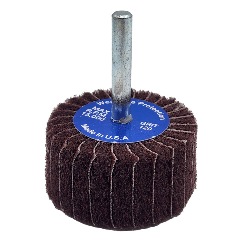 2" (51 mm) Dia. x 1" (25 mm) W x 1/4" (6 mm) Shaft 120/F A/O DynaCut Interleaf Wheel