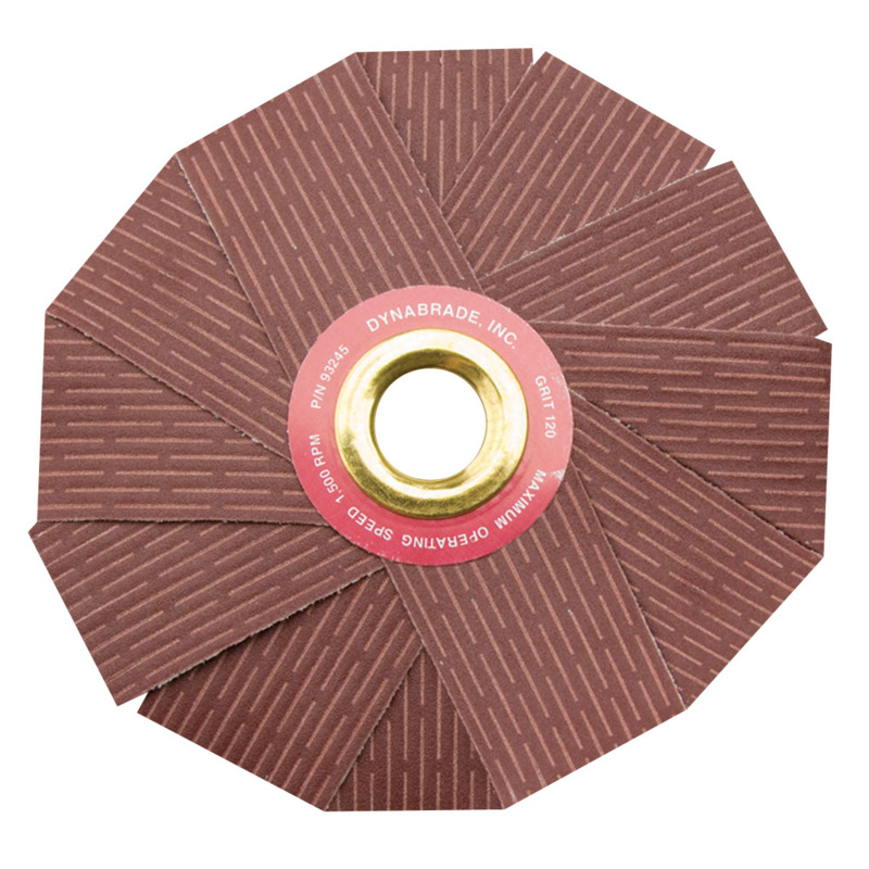 8" (203 mm) Dia. 180 Grit A/O Arbor-Mount Sanding Star