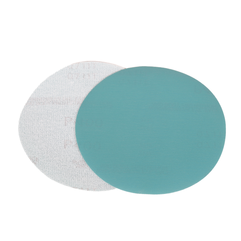 5" (127 mm) Dia. x 400 Grit A/O Hook Non-Vacuum Film-Backed DynaCut Disc