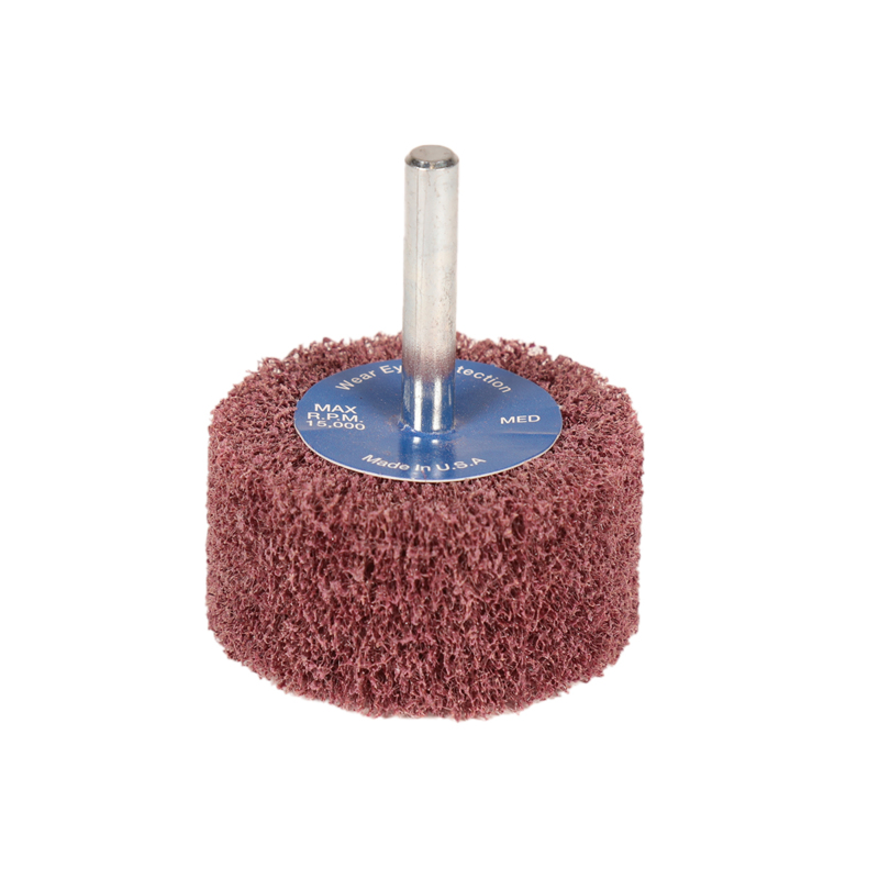 2" (51 mm) Dia. x 1" (25 mm) W x 1/4" (6 mm) Shaft Medium NWN DynaBrite Wheel