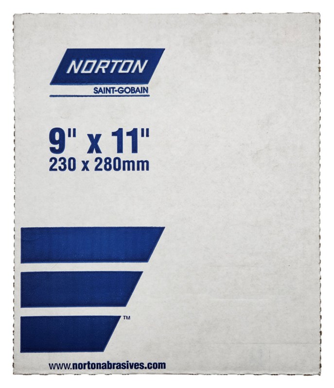 9" (229 mm) W x 11" (279 mm) L A275 P800 B DynaCut Sheet