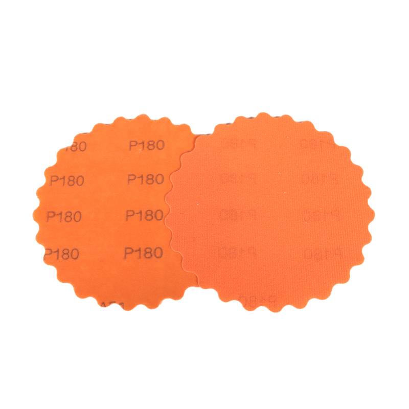 5" Dynacut 180 Grit Extreme Orange Scalloped Edge Discs