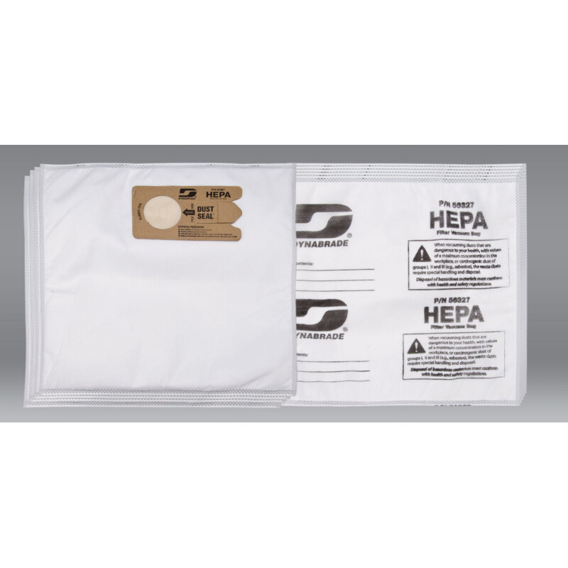 10 Pack Dust Collection Bag Assembly, 12" x 12"