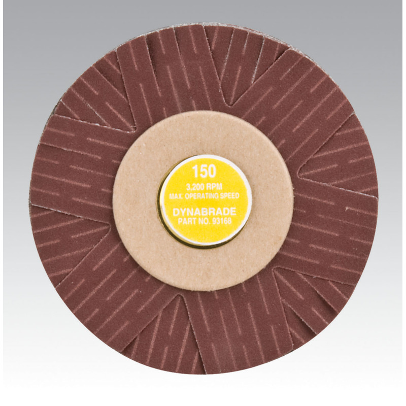 4" (102 mm) Dia. 150 Grit A/O Spindle-Mount Sanding Star