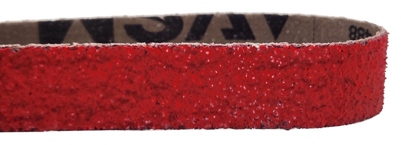 1" (25 mm) W x 24" (610 mm) L 36 Grit Ceramic DynaCut Belt