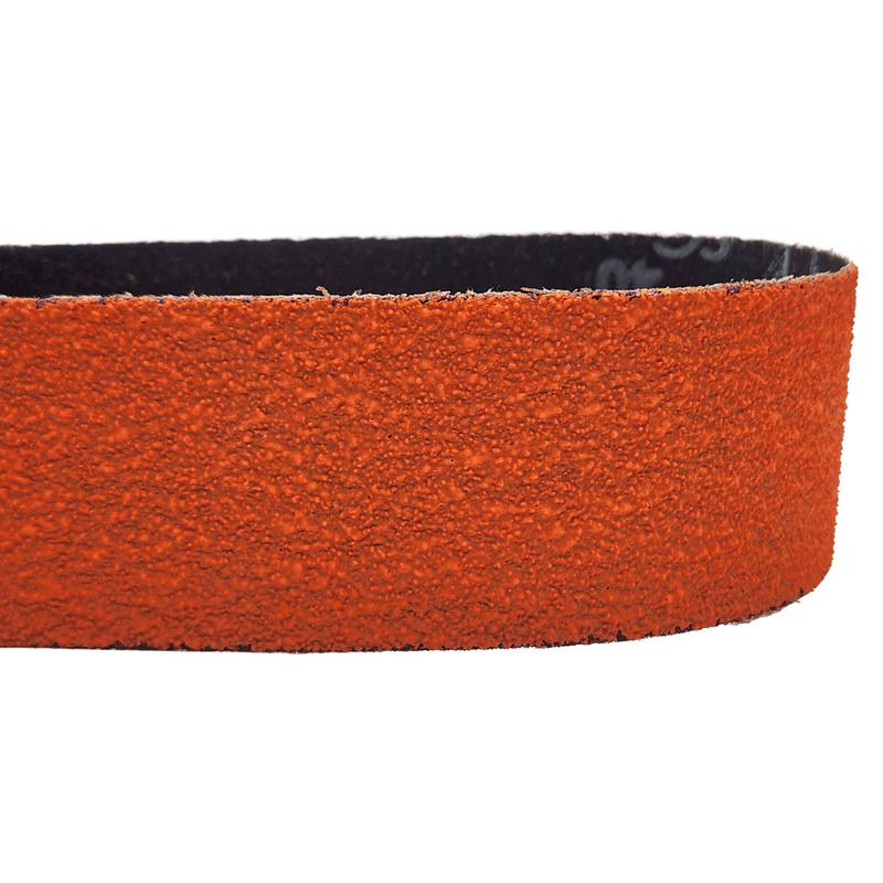 1" (25 mm) W x 30" (762 mm) L 80 Grit DynaCut Premium Ceramic Belt